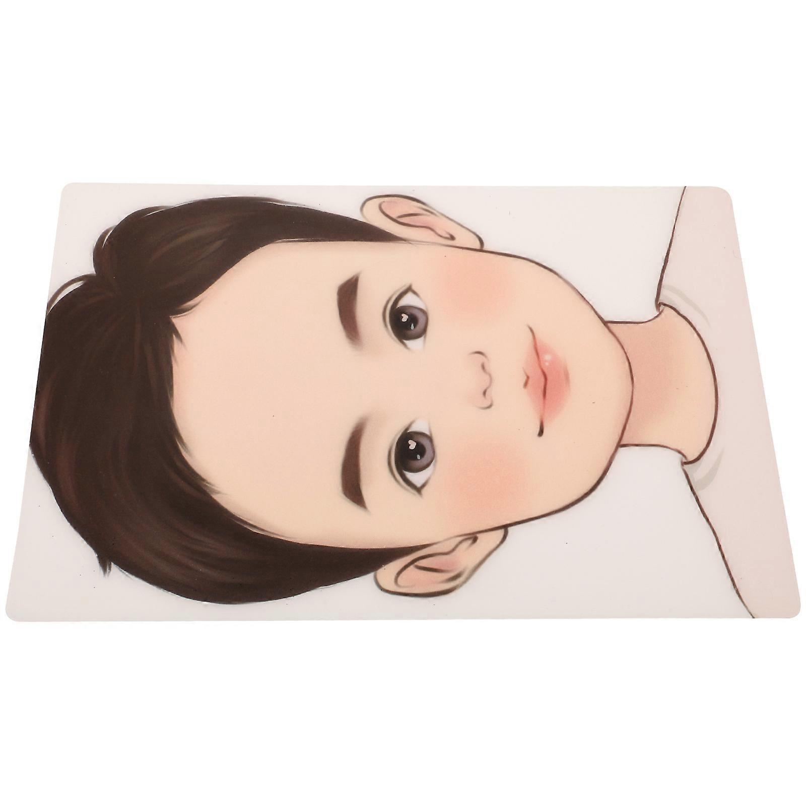 Face Paint Board Face Painting Practice Board for Skill Development 5Pcs