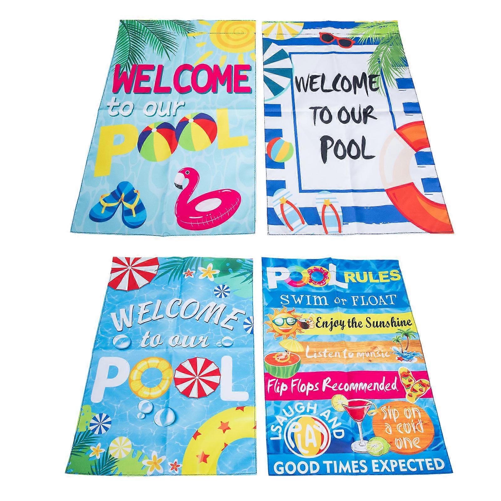 20Pcs Flags for Outside Yard Decoration with Assorted Colors