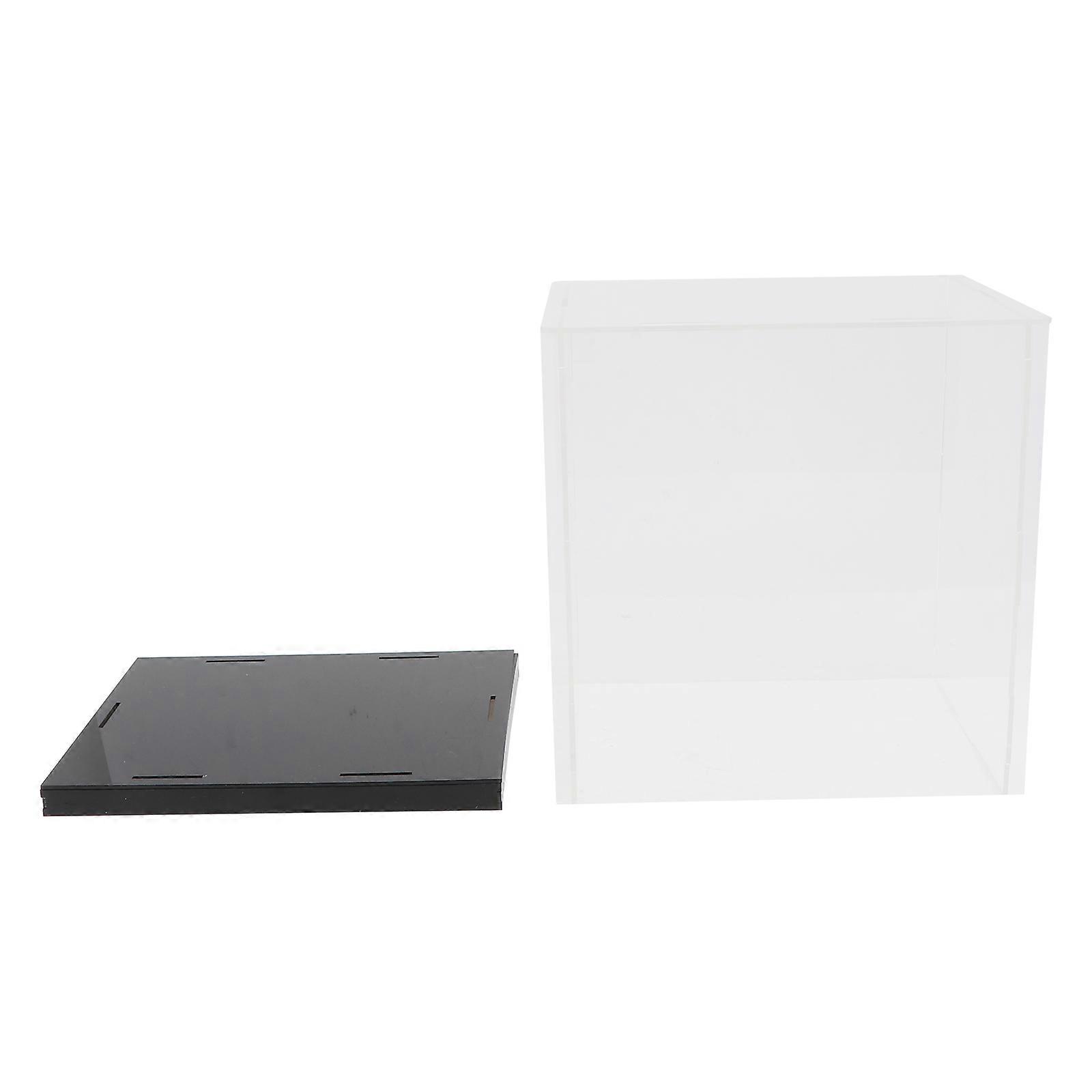 Transparent Acrylic Display Box for Handmade Model Storage 1Pcs
