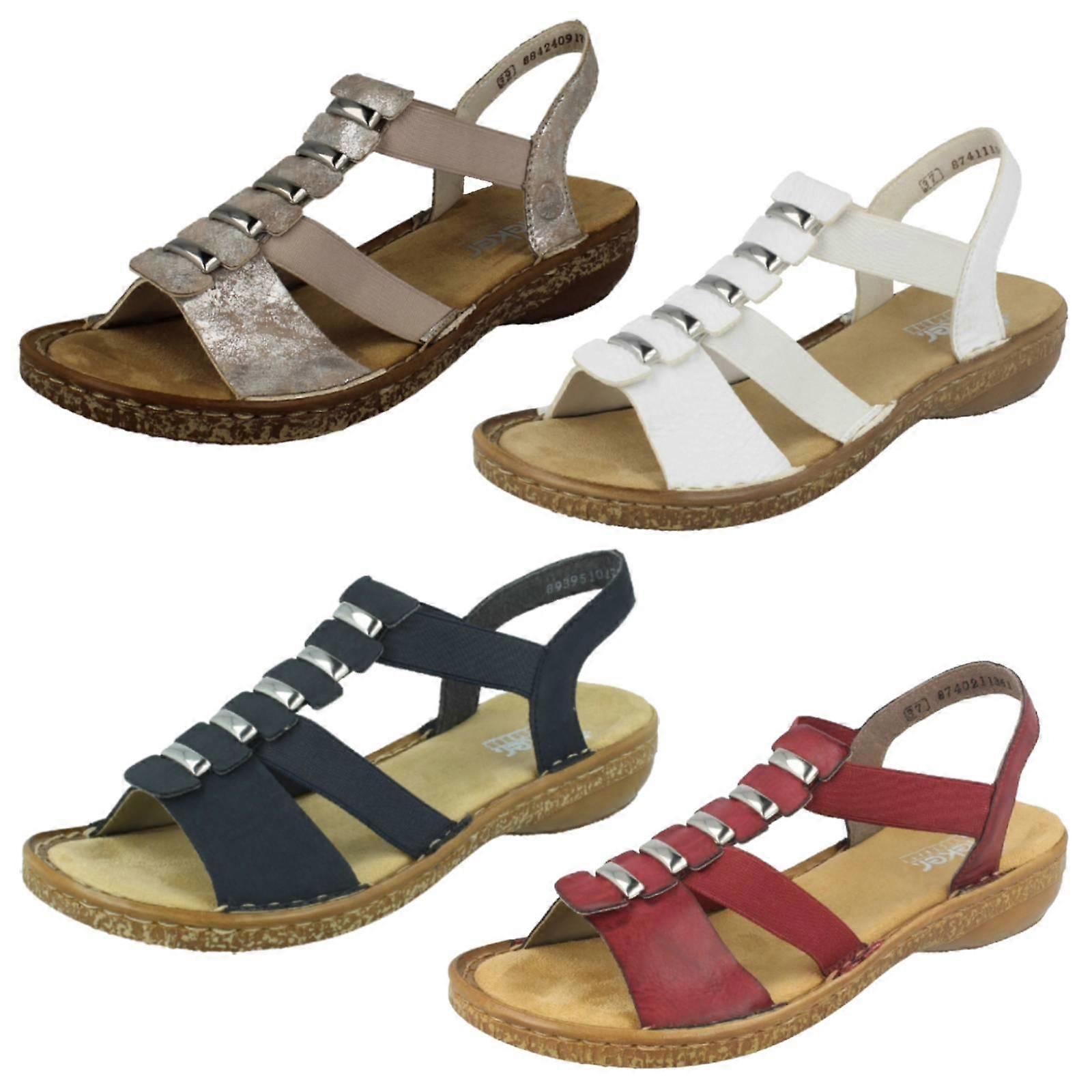 Mesdames Rieker Slingback Sandals 62850