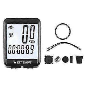 WEST BIKING Wireless Road MTB Bike Computer Screen Backlight Wateproof Speedometer