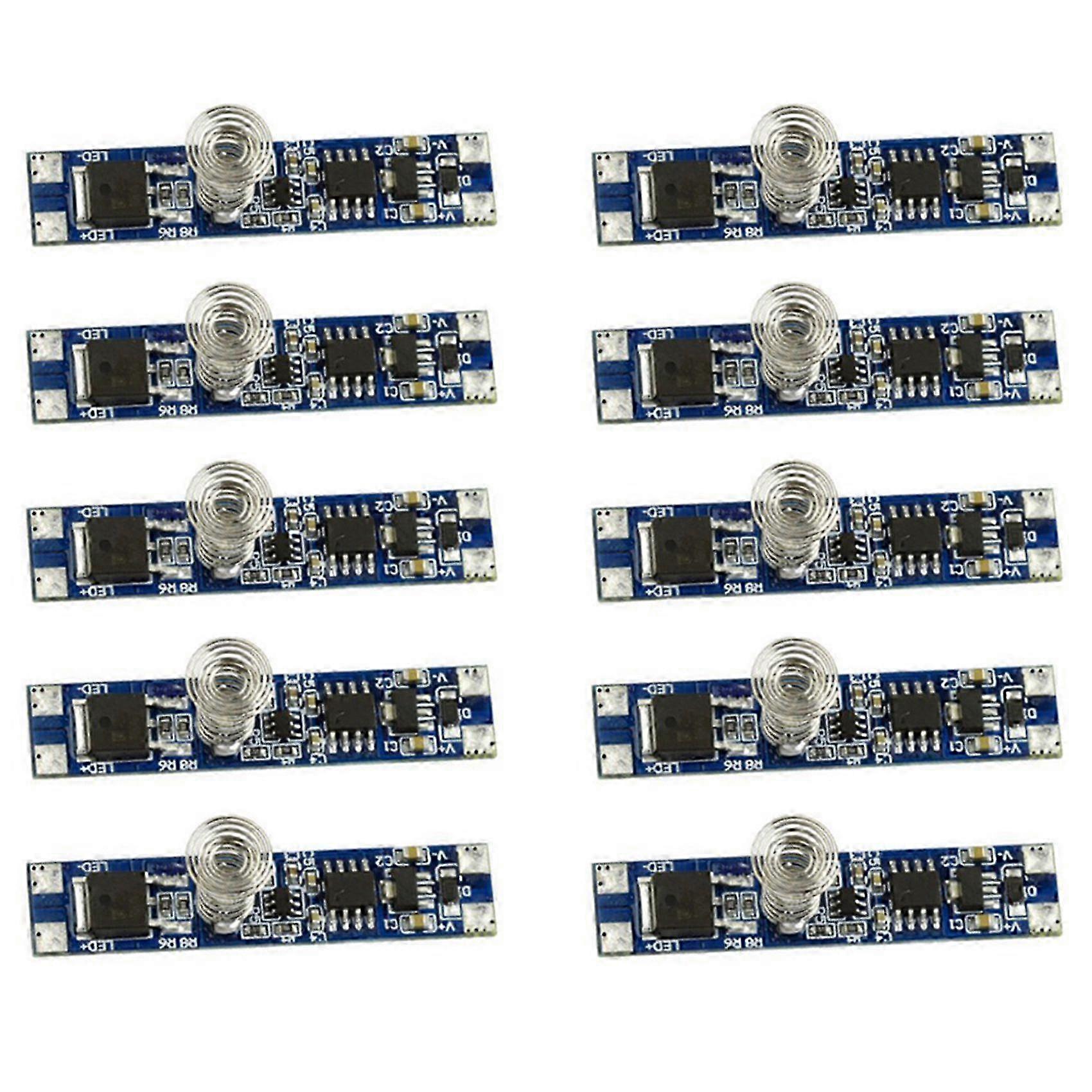 10X 5V-24V 8A Smart Intelligent LED Light Dimmer Capacitive Sensor Module PCBALED Dimming Control Touch Switch