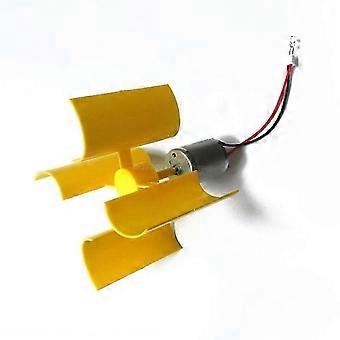 0.1V-5.5V Mini Wind Turbine Generator Mini Blade Motor DIY Production Kit for All Kinds of Small Technology for Modeling