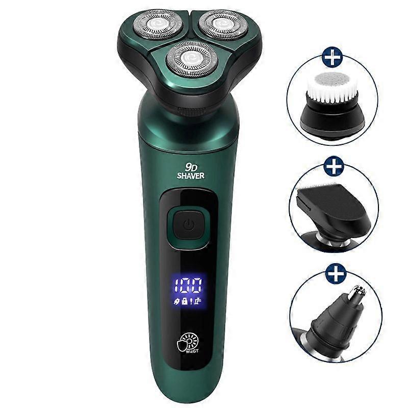 4 In 1 Smart ectric Three-head Shaver Razor