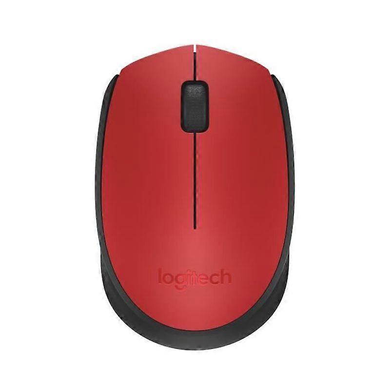 Mouse - Wireless - Logitech - M171 - Ambidextrous - Red