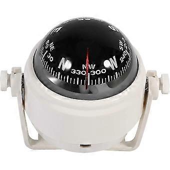 Compass, Marine Electronic Compass,voyager Bracket Mount Compass, Navigation Bracket Mount Compass To(1pcs,white
