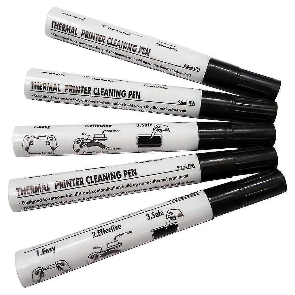 Thermal Printer Printhead Cleaning Pen Electronic Face Sheet Print compatible with Head Clea-AE
