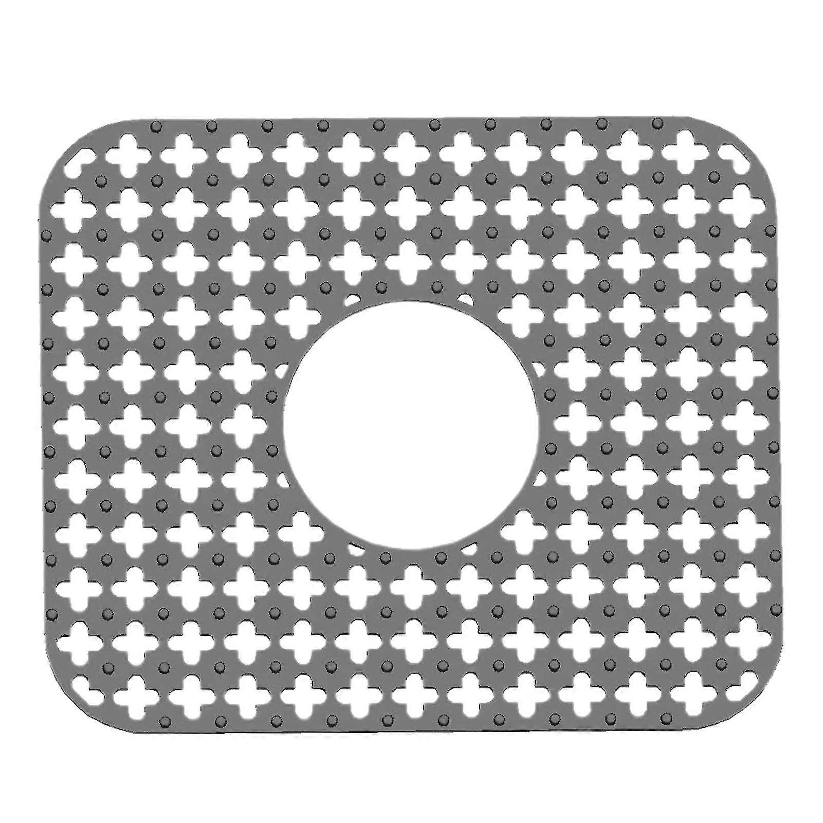 Silicone Sink Protector Foldable Non-Slip Sink Mat Grid Accessory for Kitchen