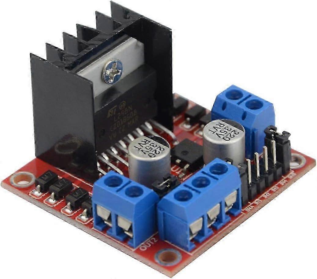 Controller Board Module Motor Drive Controller 2 PCS L298N Double H-Bridge Stepper Bridge Module ,43*43*27mm