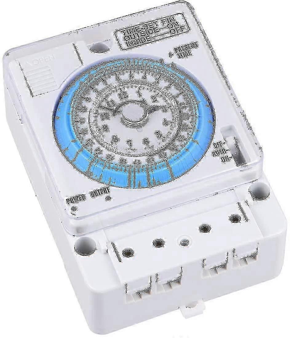 Mechanical Timer, 12vac/ Dc Time Control Switch Kitchen Timer Portable Precise Timer Time Control Switch For Outdoor