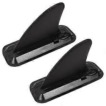 2pcs Kayak Tracking Fins, Inflatable Fins, and PVC Replacement Accessories for Fin Installation Points