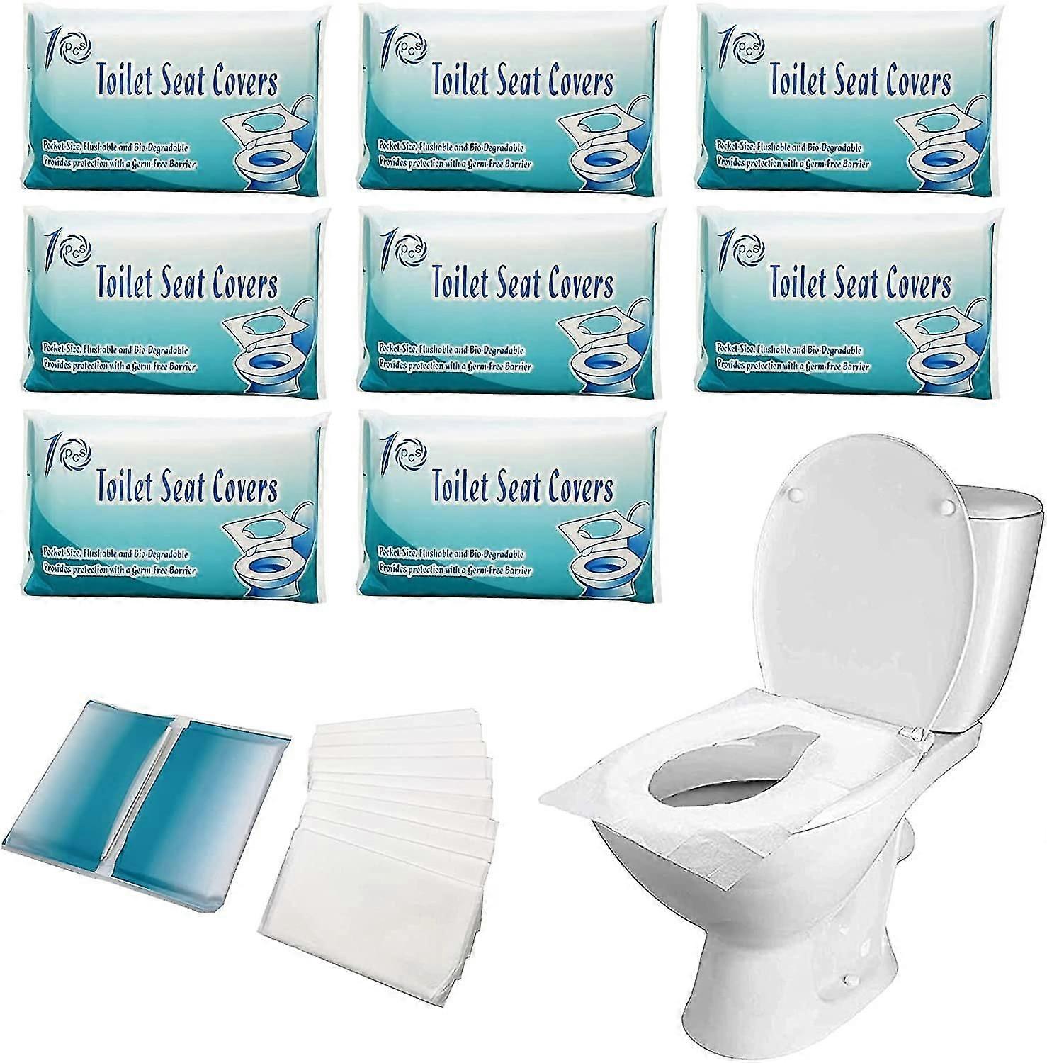 80 Pcs Disposable Toilet Protector Covers