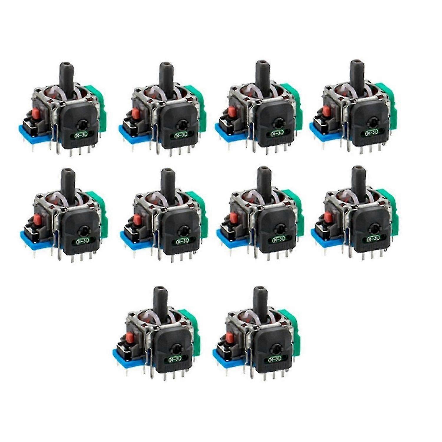 10Pcs For PS4 Hall Electromagnetic Joystick