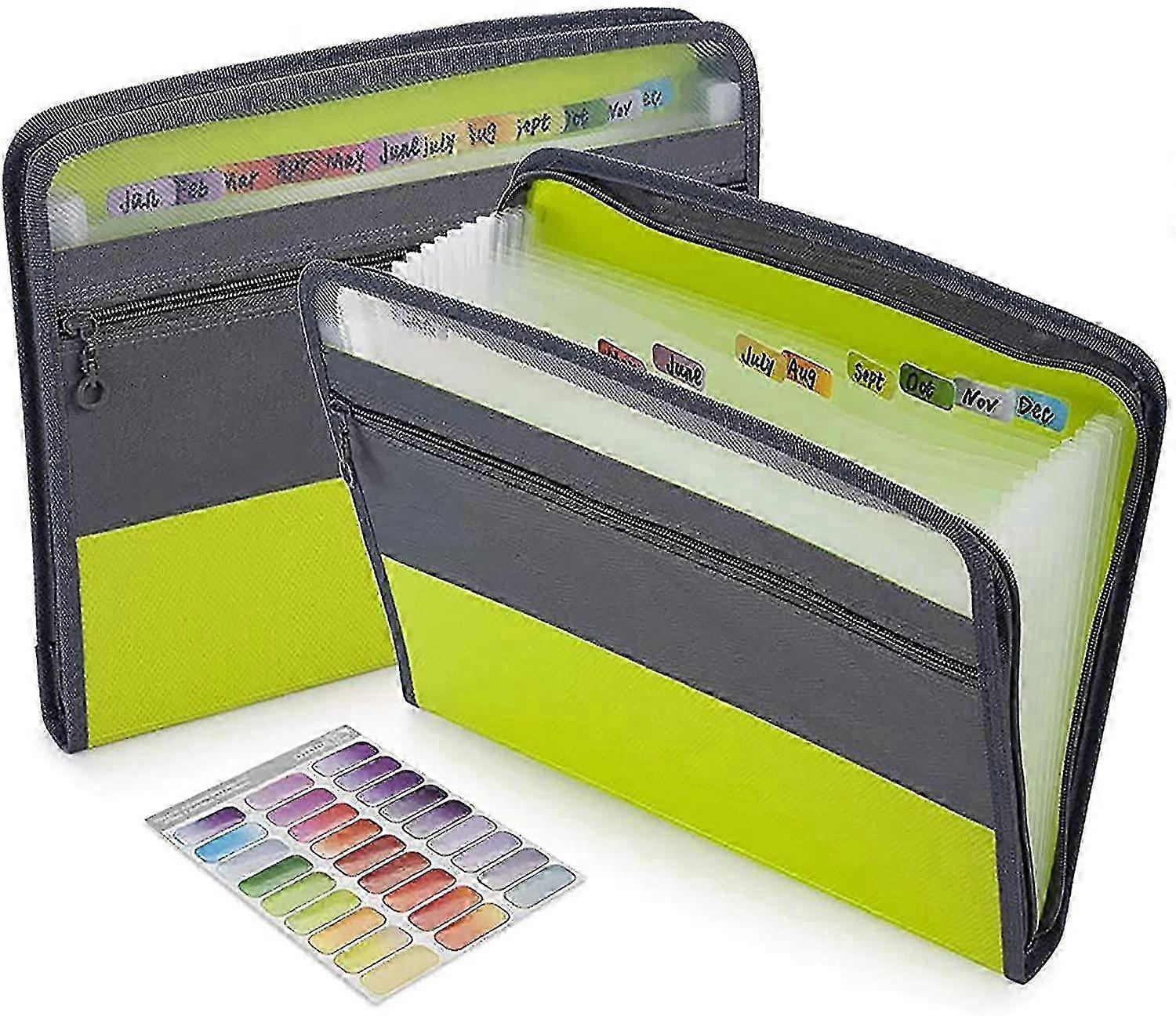 Pocket Expanding File Folder With Stick