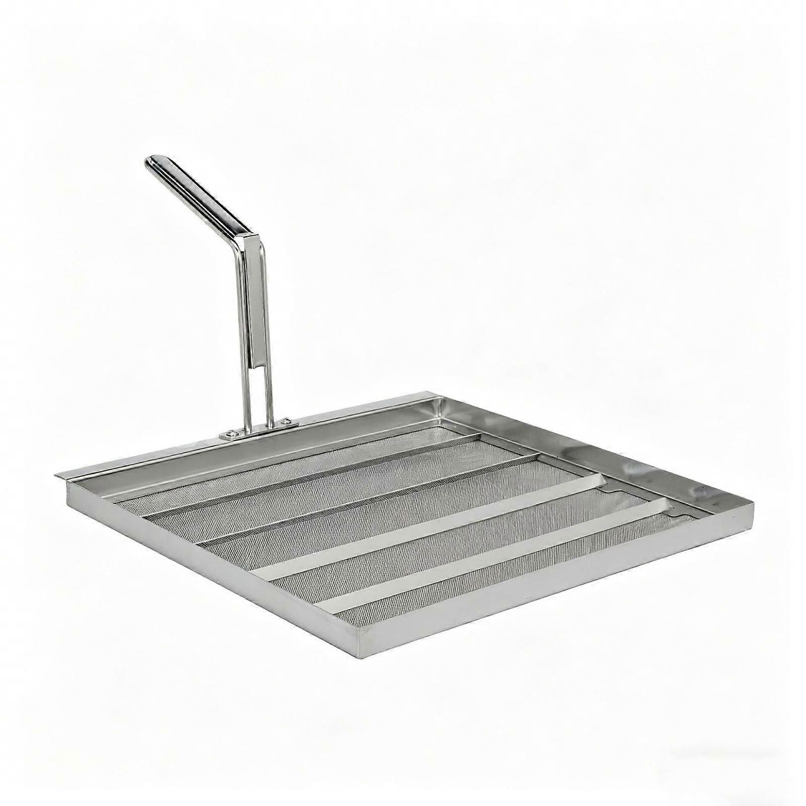 Deep Fryer Strainer Screen with Handles Sturdy for Chefs