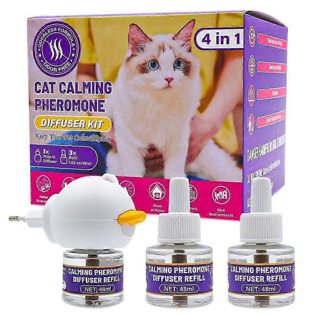 48ml 1 Diffuser 3 Soothing Liquid Pheromones Emotion Stabilizing Soothing Agent Set