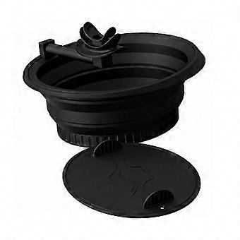 Facial Skincare Soaking & Washing for Home and Travel, Portable Foldable Ice Facial Basin for Sink with Breathable Design