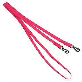 Sliding Glove Holder Clip for Ski Gloves Leash Holder Rosy Nylon