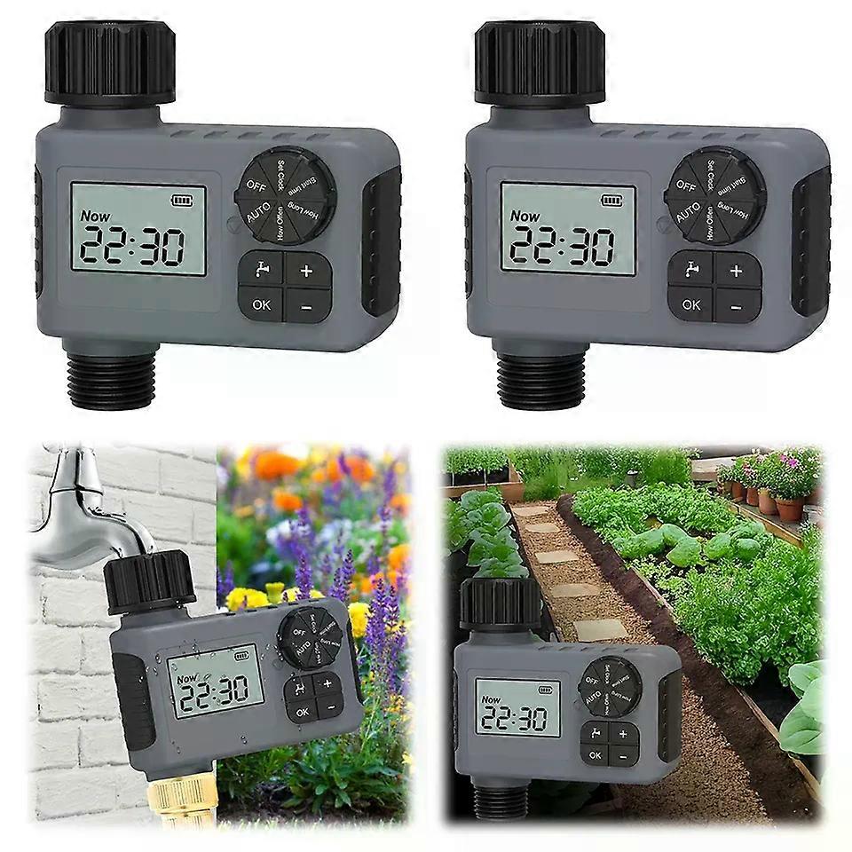 Automatic Irrigation Watering Timer Waterproof Smart Irrigation Timer Automatic Timed Irrigation Controller Greenhouse Supplies