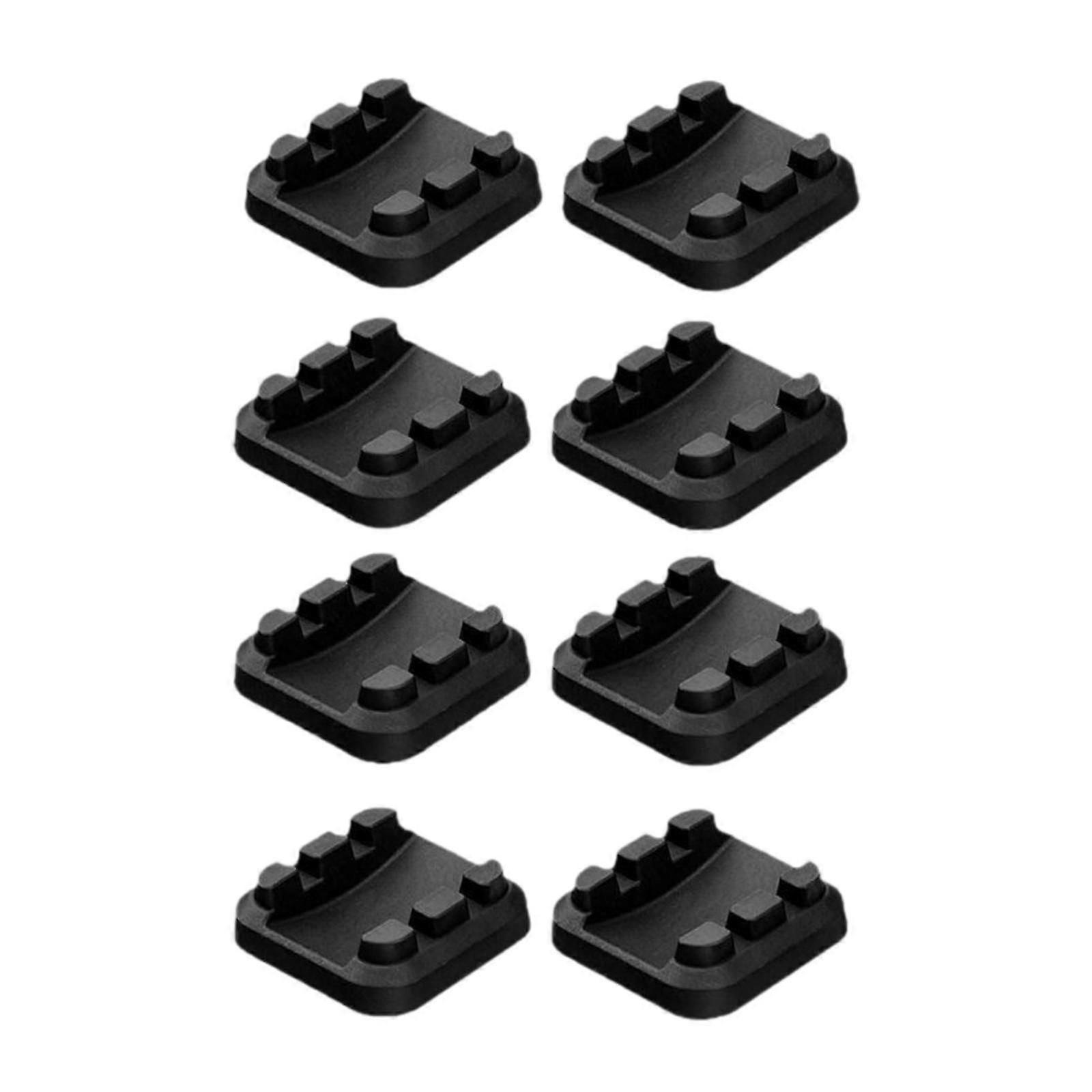 Griddle Leveling Shims Kit - 8pcs Stackable PP Plastic Shims for Outdoor Grills