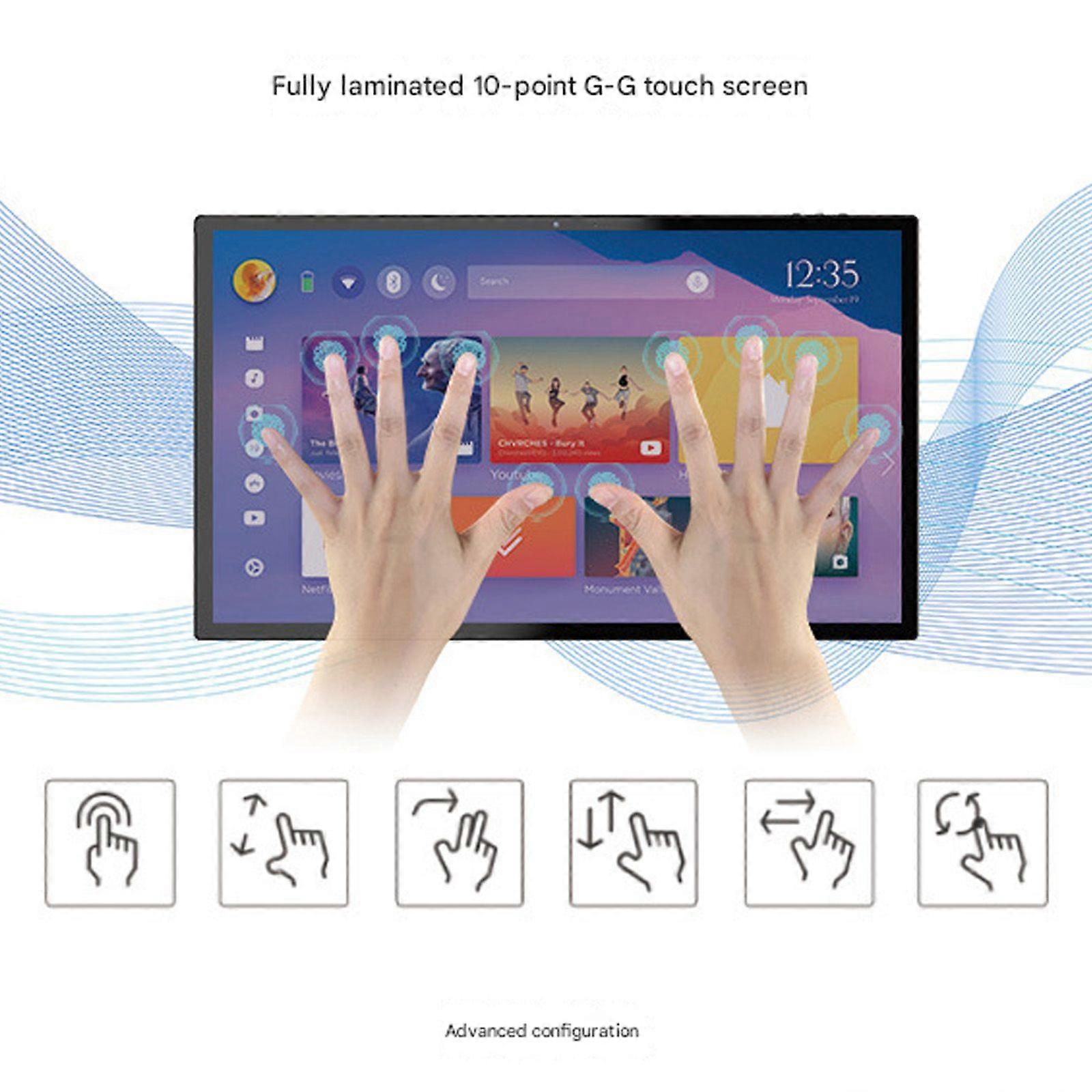 15.6 Inch IPS Industrial Large Android Tablet Wifi Waterproof Tablets PC