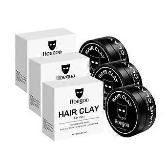 1-3 Stück Herren-Matt-Haarstylingpaste – Langanhaltender, voluminöser und geschmeidiger Halt, natürliches Finish, einfache Anwendung, 100 g