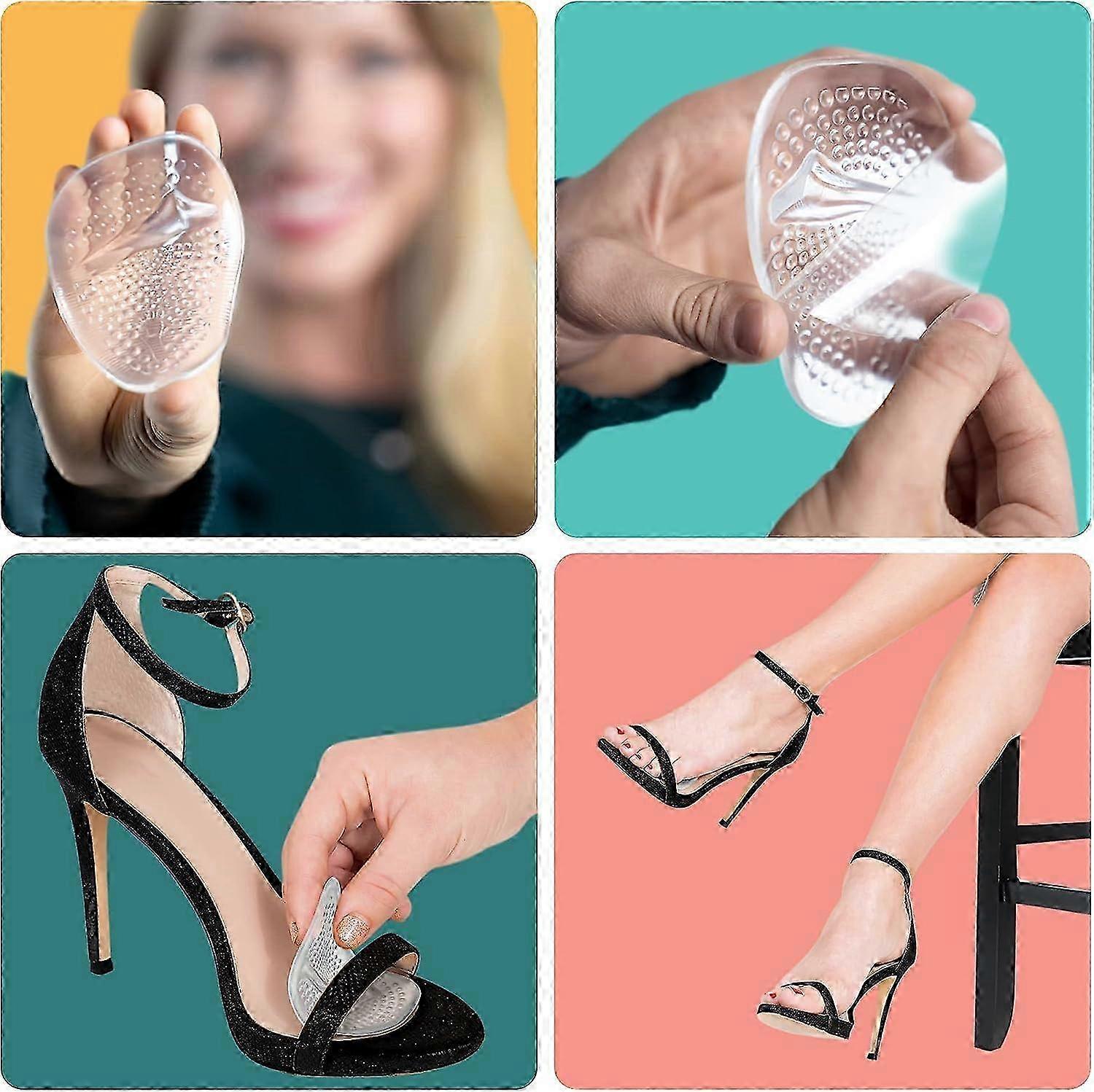 Transparent Metatarsal Support Pads