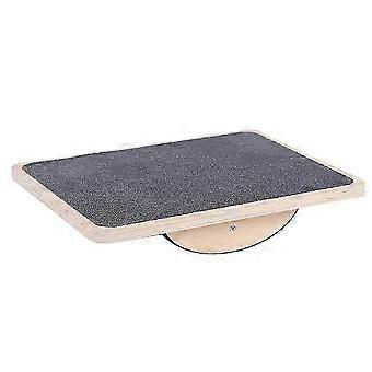 Professional Wooden Balance Board, Rocker Board, Wood Standing Desk-JXLGV