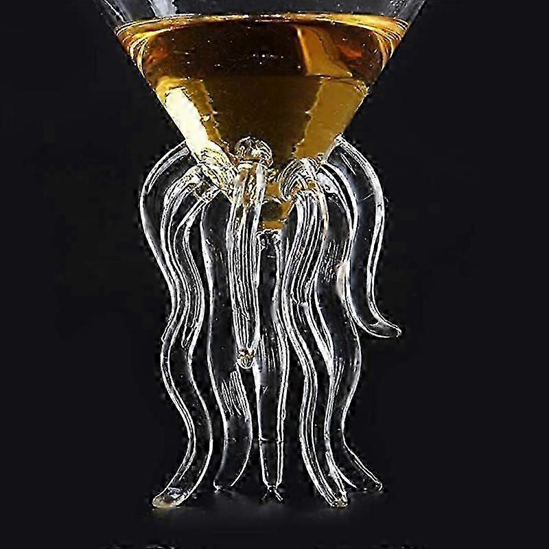 150ml Transparent 3D Octopus Cocktail Cup
