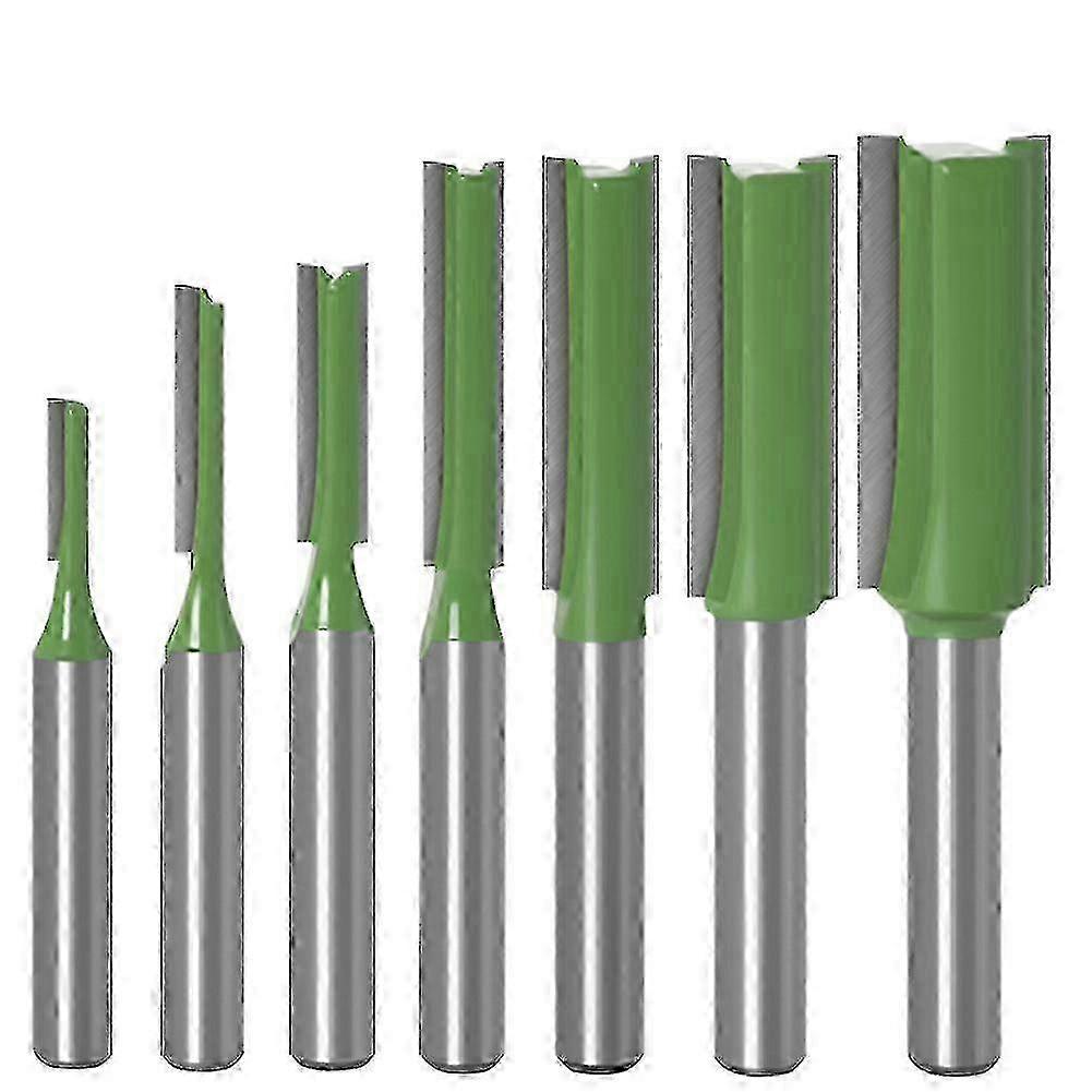 7-Piece 1/4 Inch Shank Router Bits Set