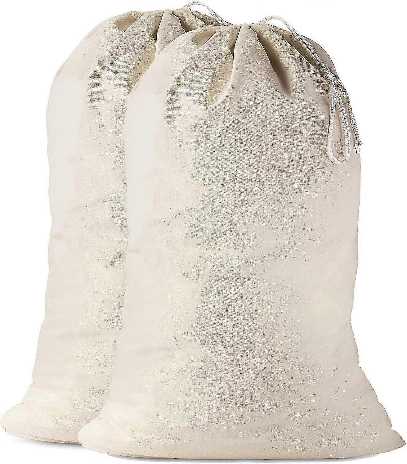 Large Cotton Laundry Bag 50x75cm