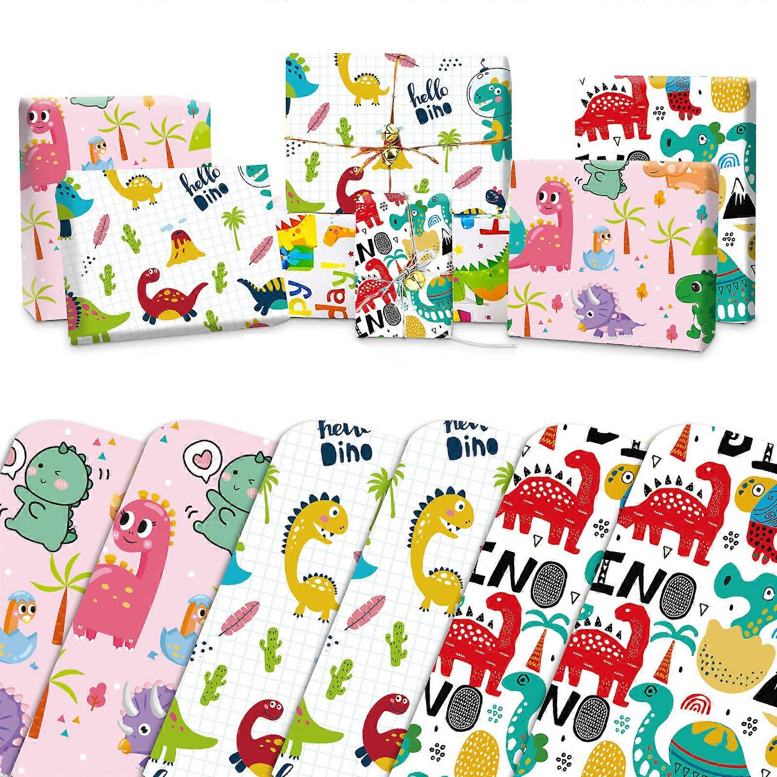 Dinosaur Theme Reusable Eco-friendly Wrapping Paper