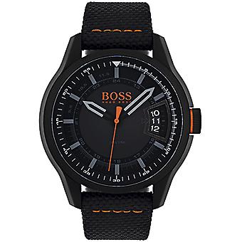 Boss orange hong kong Quartz Analog Man Watch avec Bracelet en nylon 1550003