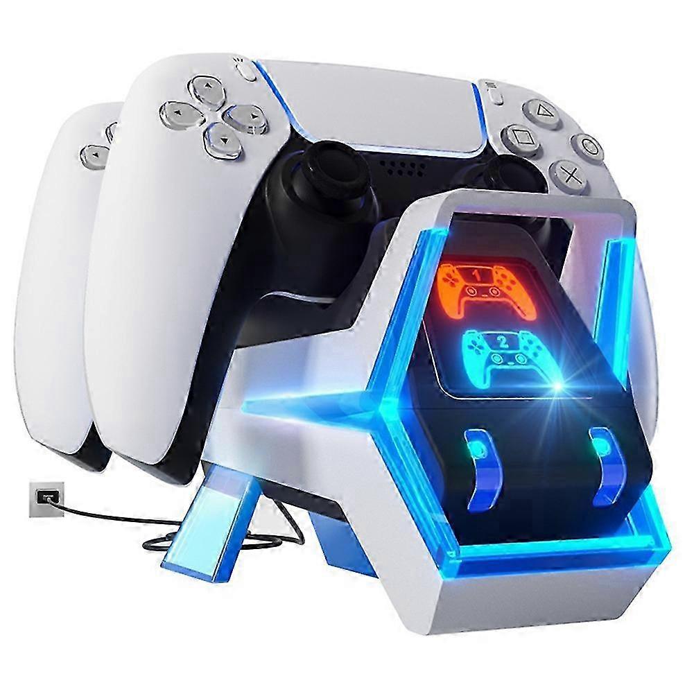 Fast Dual PS5 Controller Charging Dock