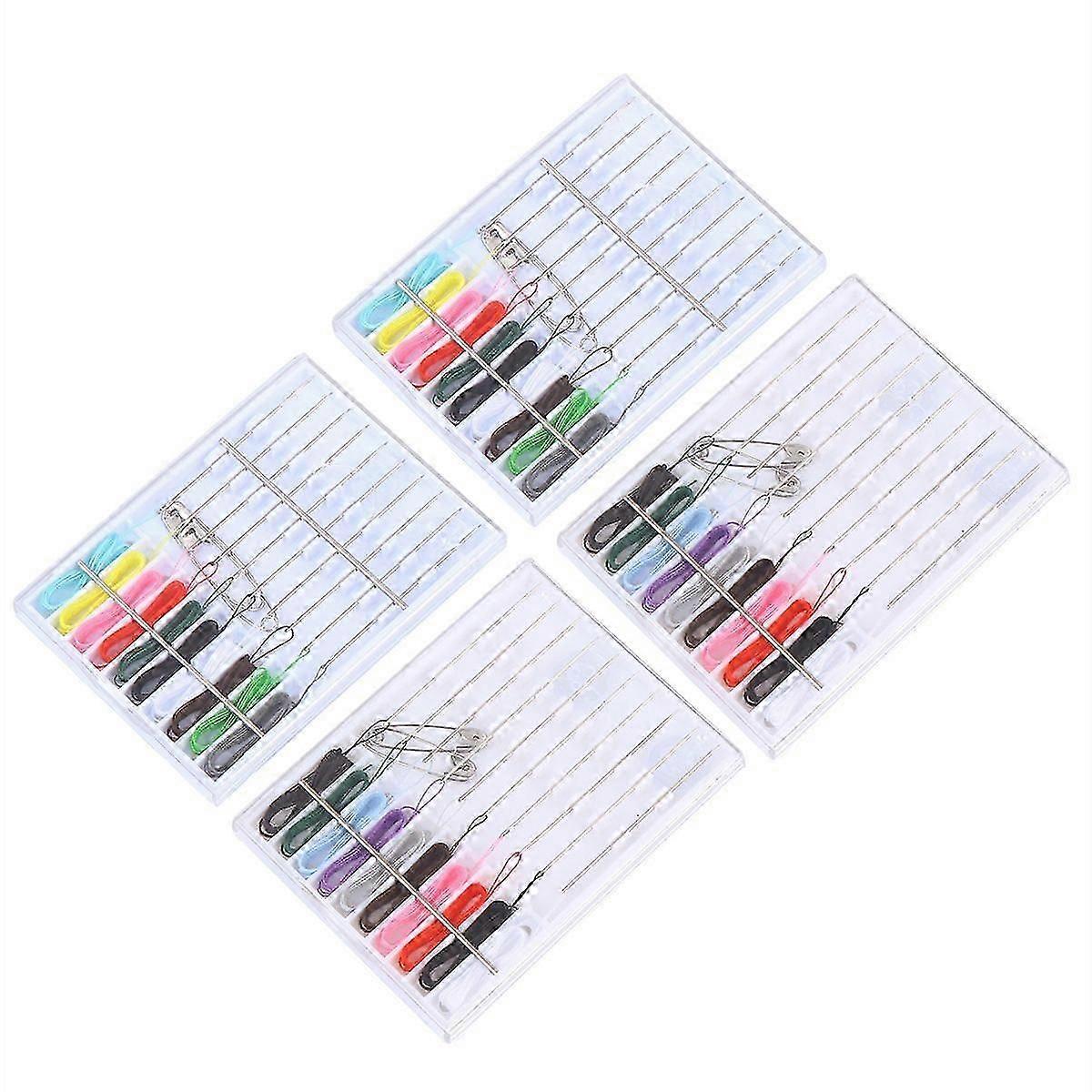 Sewing Needle Box for Sewing Work 4 Boxes Useful Stitch Tools Set