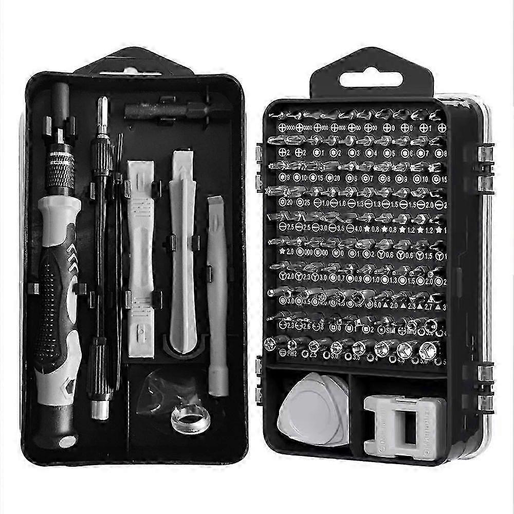115-in-1 Chrome-Vanadium Screwdriver Kit