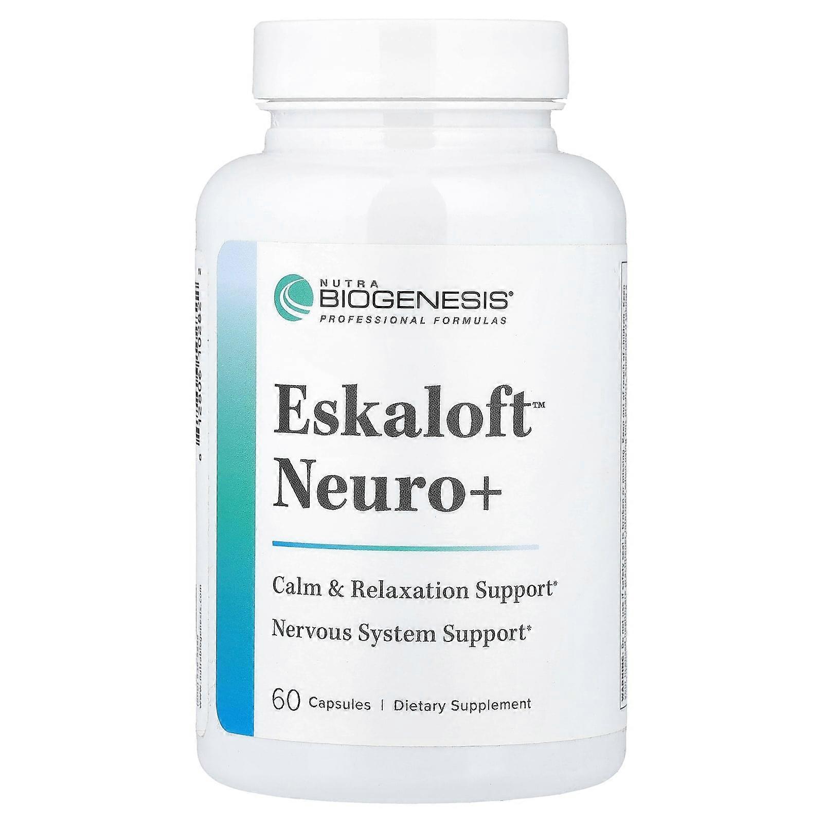 Nutra BioGenesis, Eskaloft, 60 Capsules
