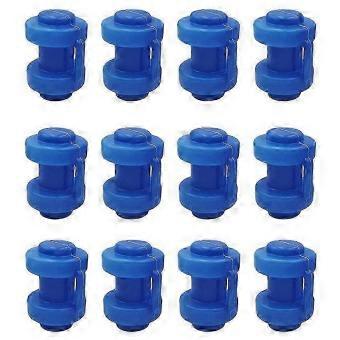 25-mm-Trampolin-Endkappen, blau