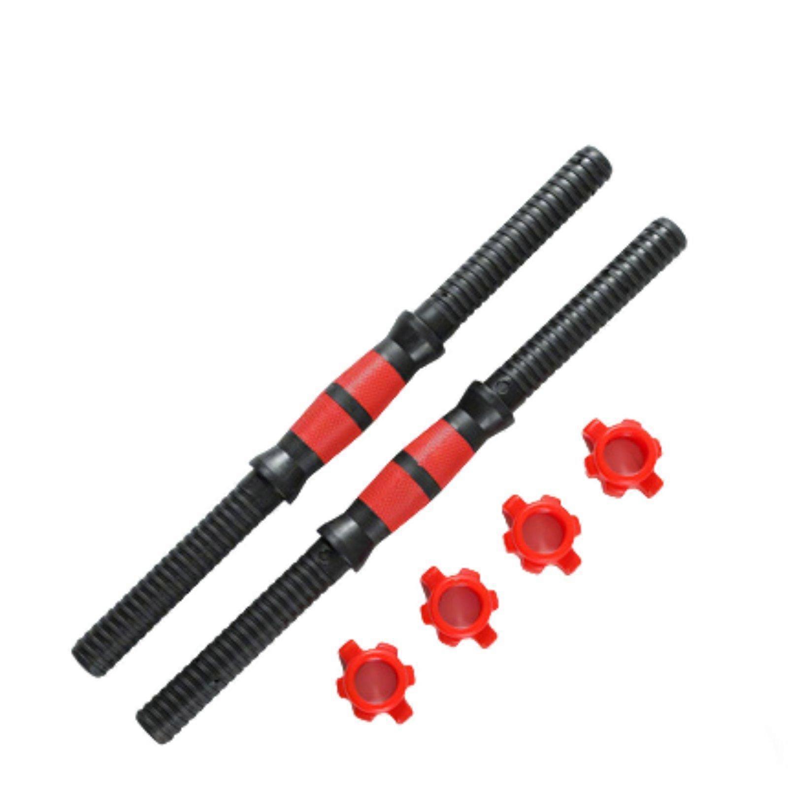 Adjustable PVC dumbbell with non-slip grip