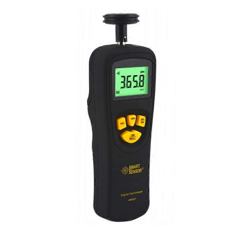 Smart Sensor AR925 LCD Display Contact Tachometer