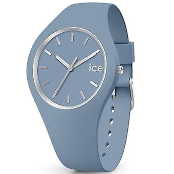 Ice glam brushed watch for Women Analog Quartz with Silicone bracelet IC020543