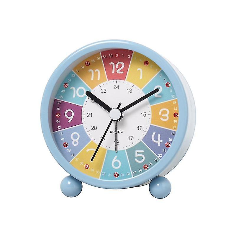 Educational Wall Clock For Kids Learning Time, Silent Non-ticking Decorative Clock For Classrooms O
