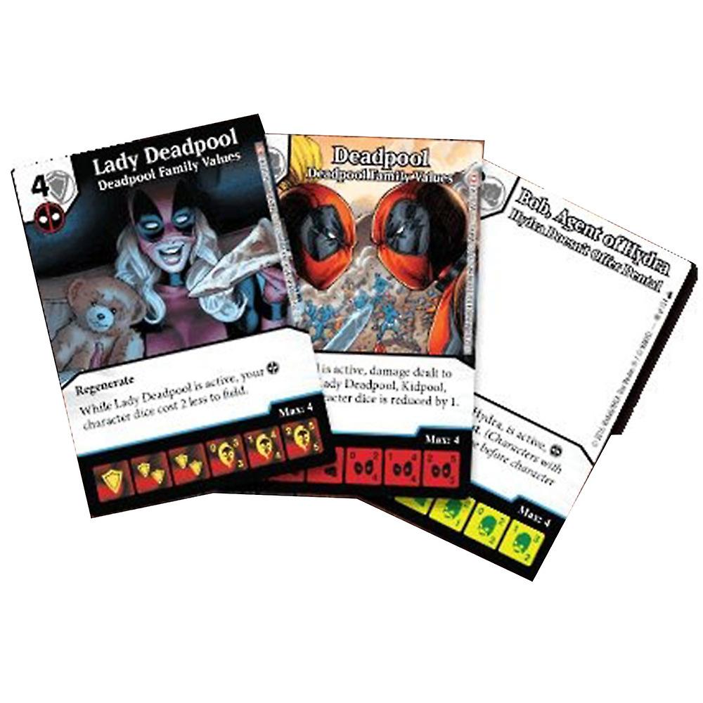 Wizkids 骰子大师死侍家庭价值观 Op Kit 14 岁及以上