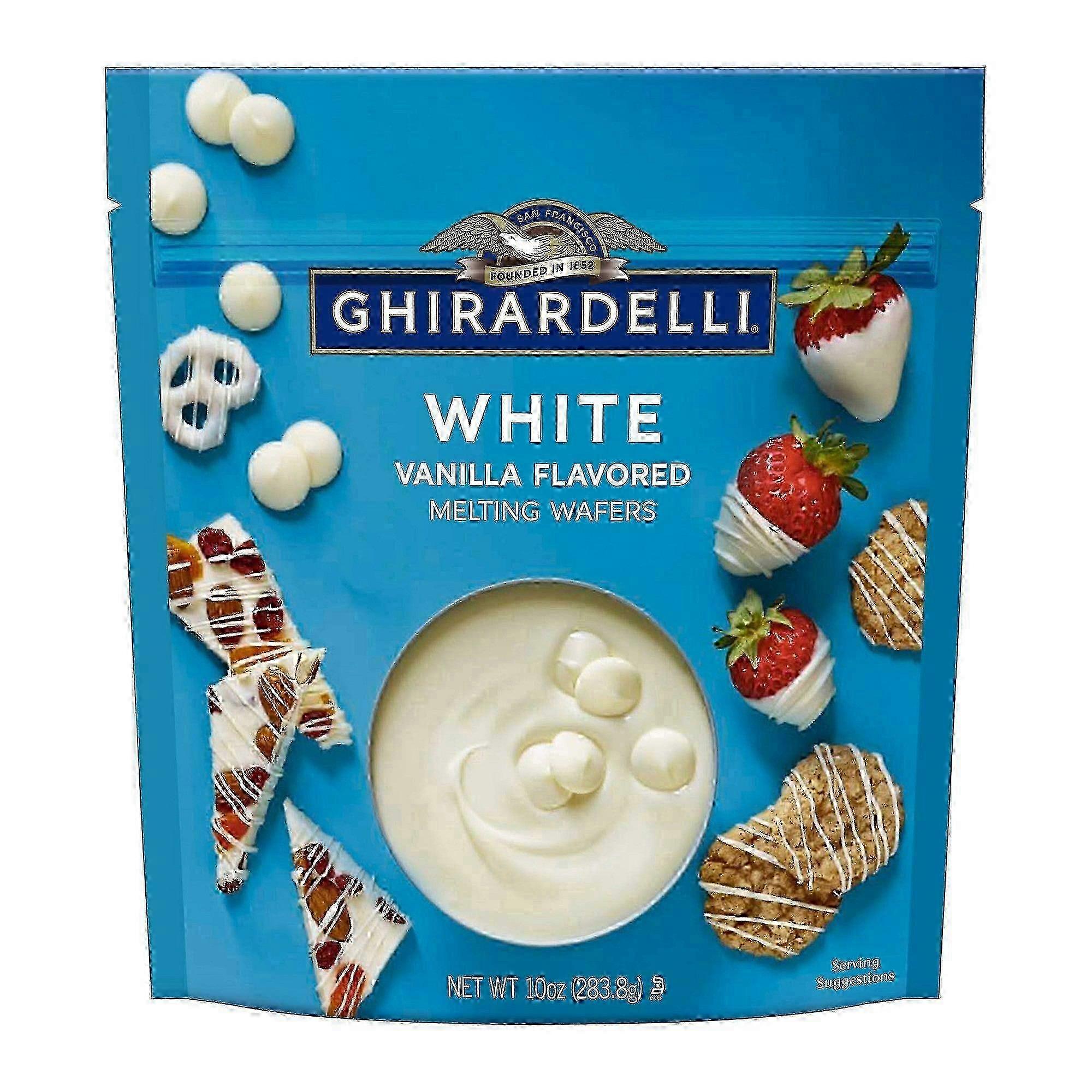 Ghirardelli White Melting Wafers, 10 Oz