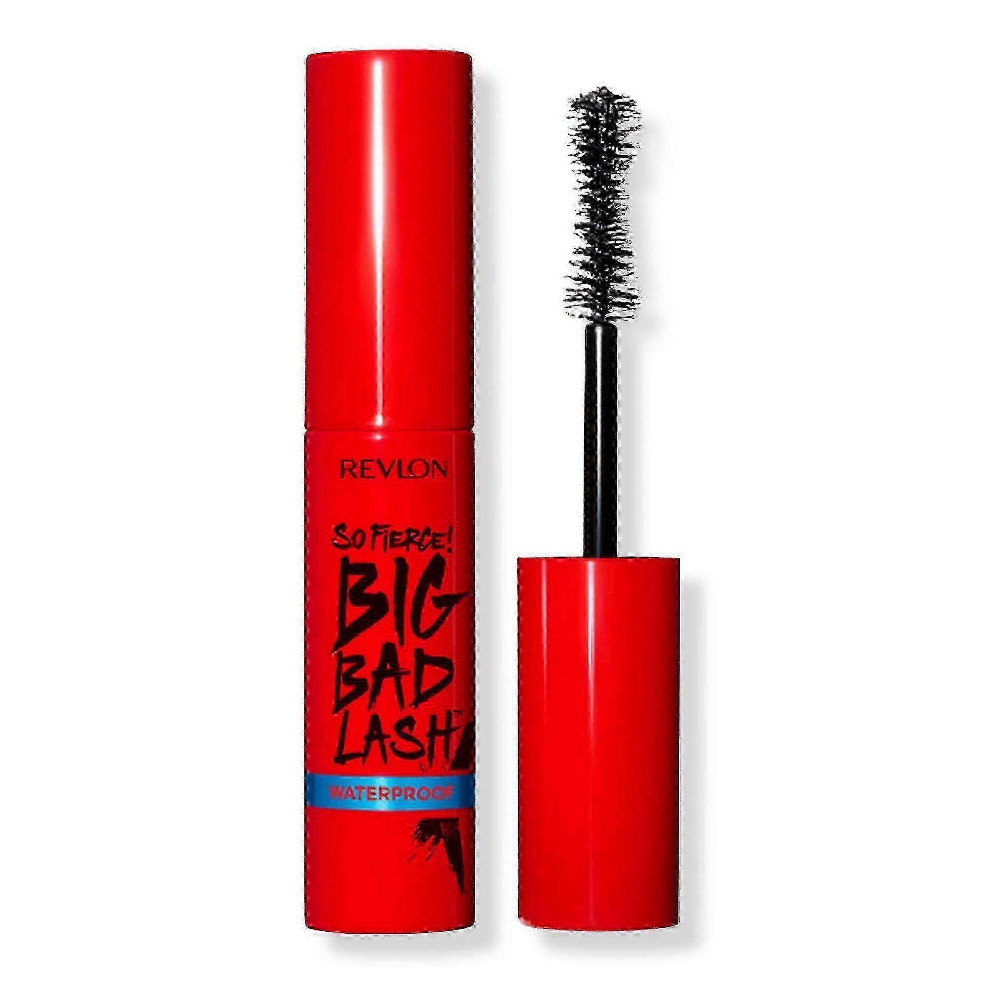 Revlon So Fierce! Big Bad Lash Mascara Waterproof, Blackest Black, 0.34 Oz