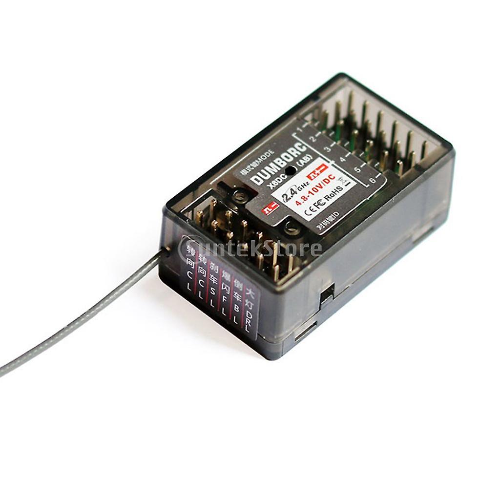X6DC 6CH 2.4GHz Receiver for X4 X5 X6 Transmitter Controller RC Model Kits