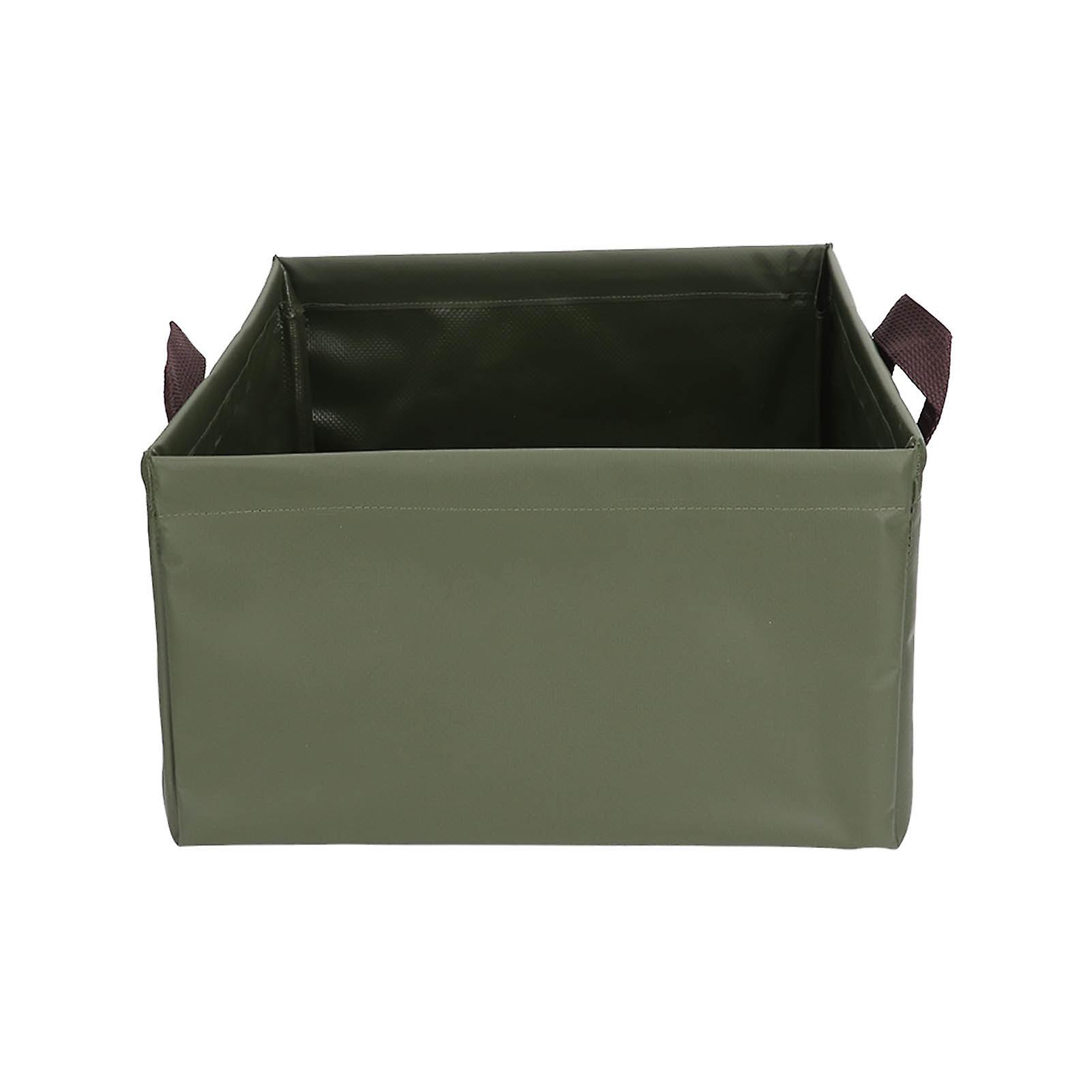 Collapsible Bucket Multifunctional Portable Lightweight Large Capacity Foldable Bucket for Camping Hiking Fishing 13L