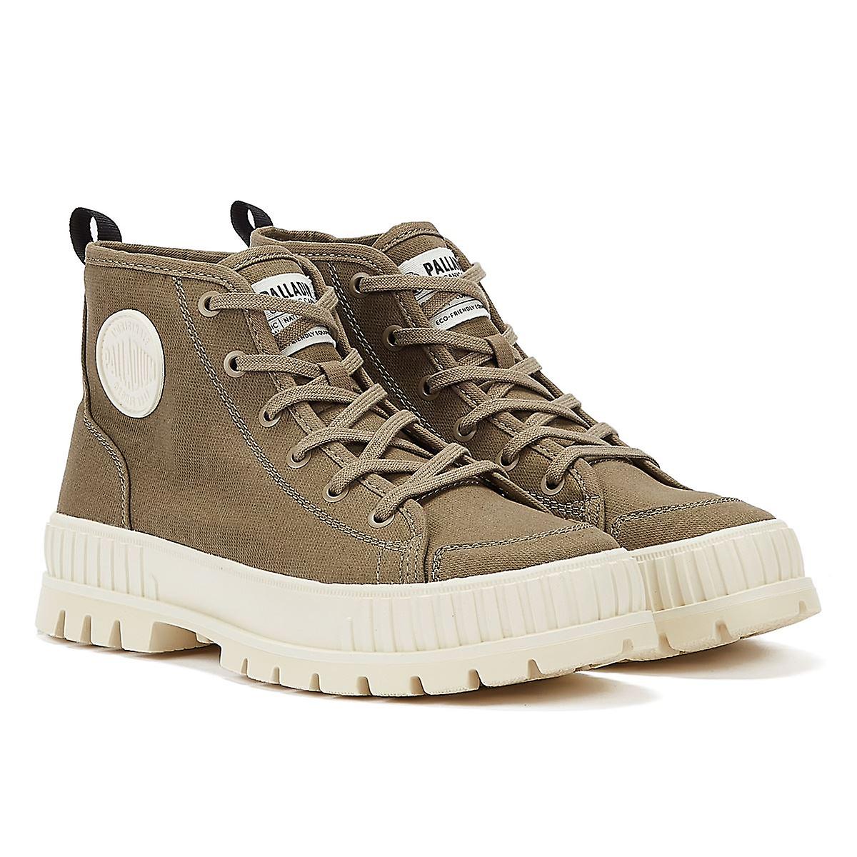 Palladium Pallashock Organic Women's Green Boots