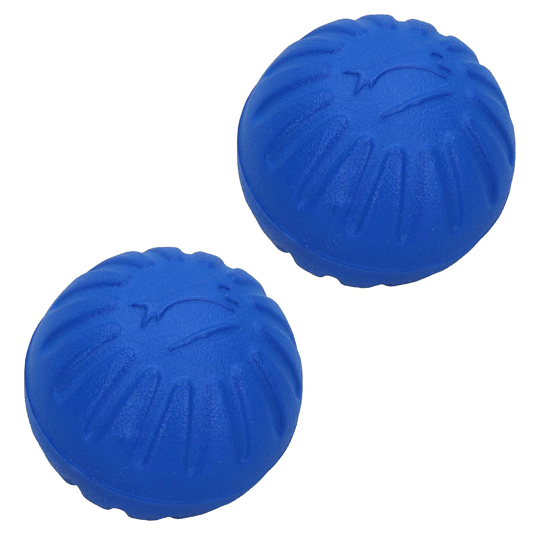 2PK Medium Interactive Play Durafoam Dog Puppy Ball Floating Toy-Assort Colour