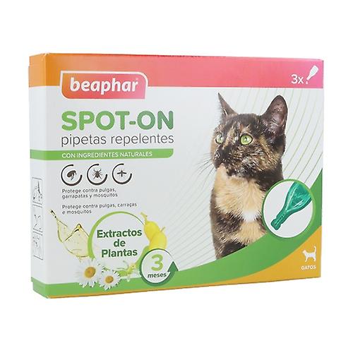 Natural cat repellent pipettes 3 units of 1ml